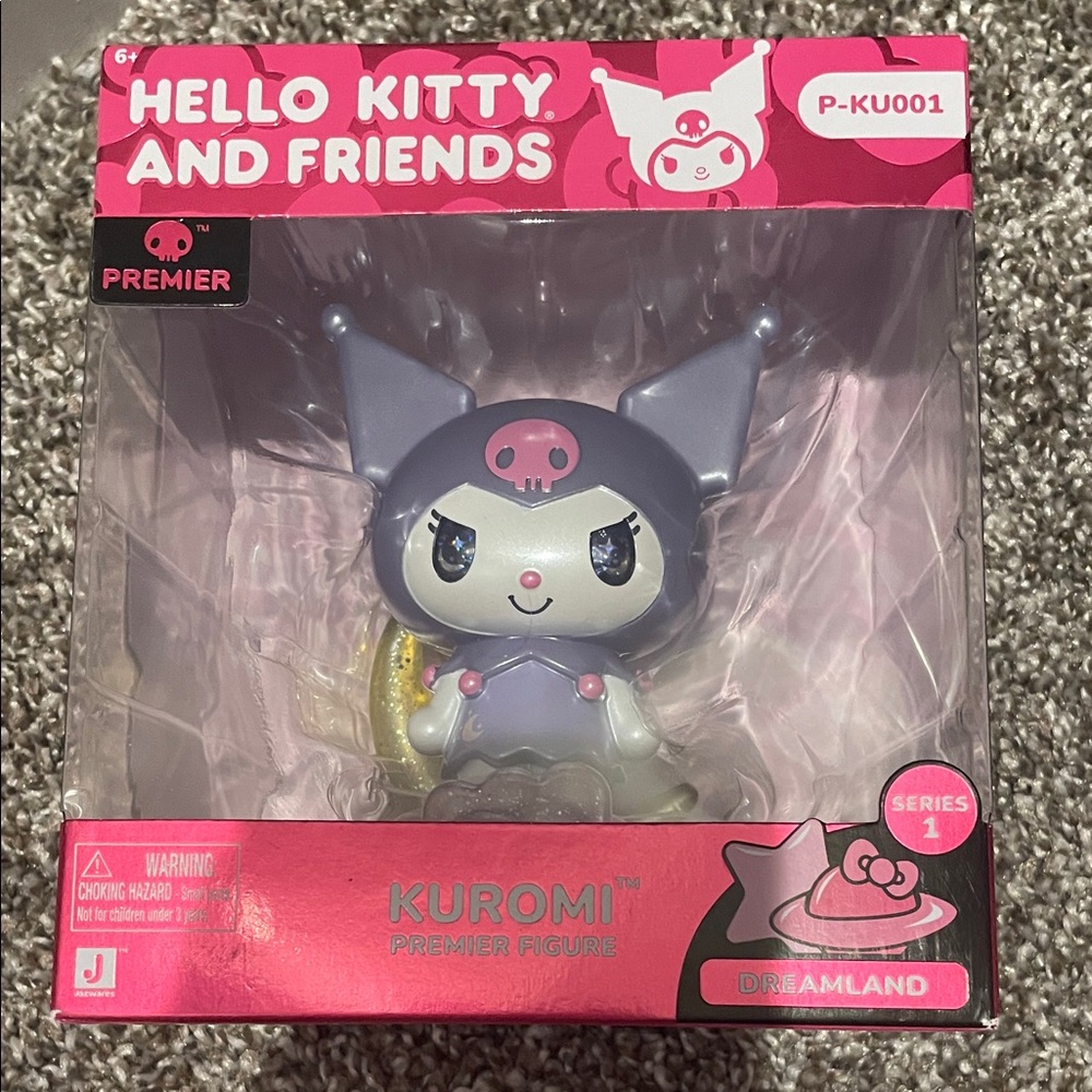 Hello Kitty Kuromi Premier Figure - Purple and Pink